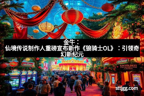 金牛：仙境传说制作人重磅宣布新作《狼骑士OL》：引领奇幻新纪元